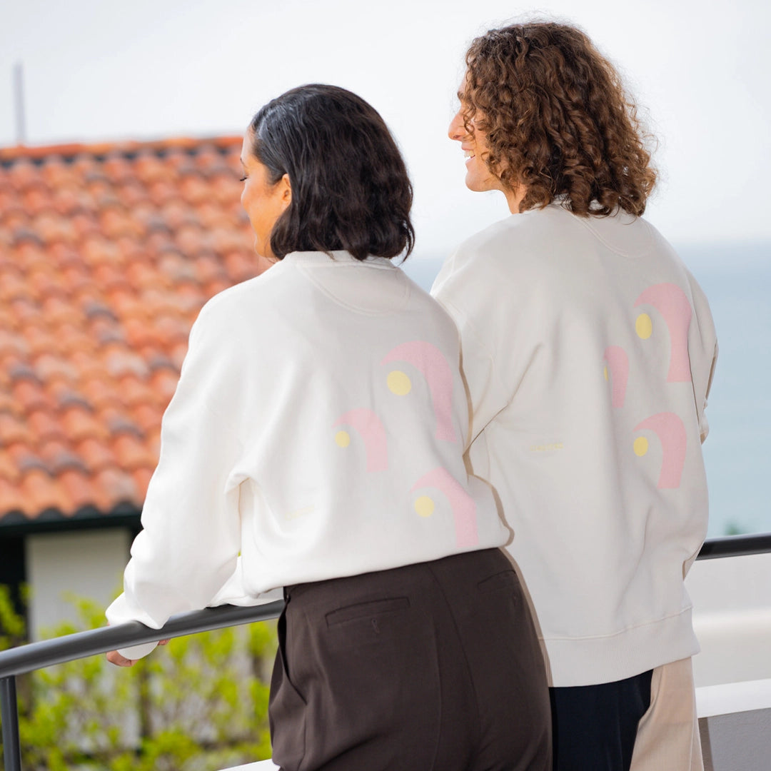 SWEAT OVERSIZE COL ROND