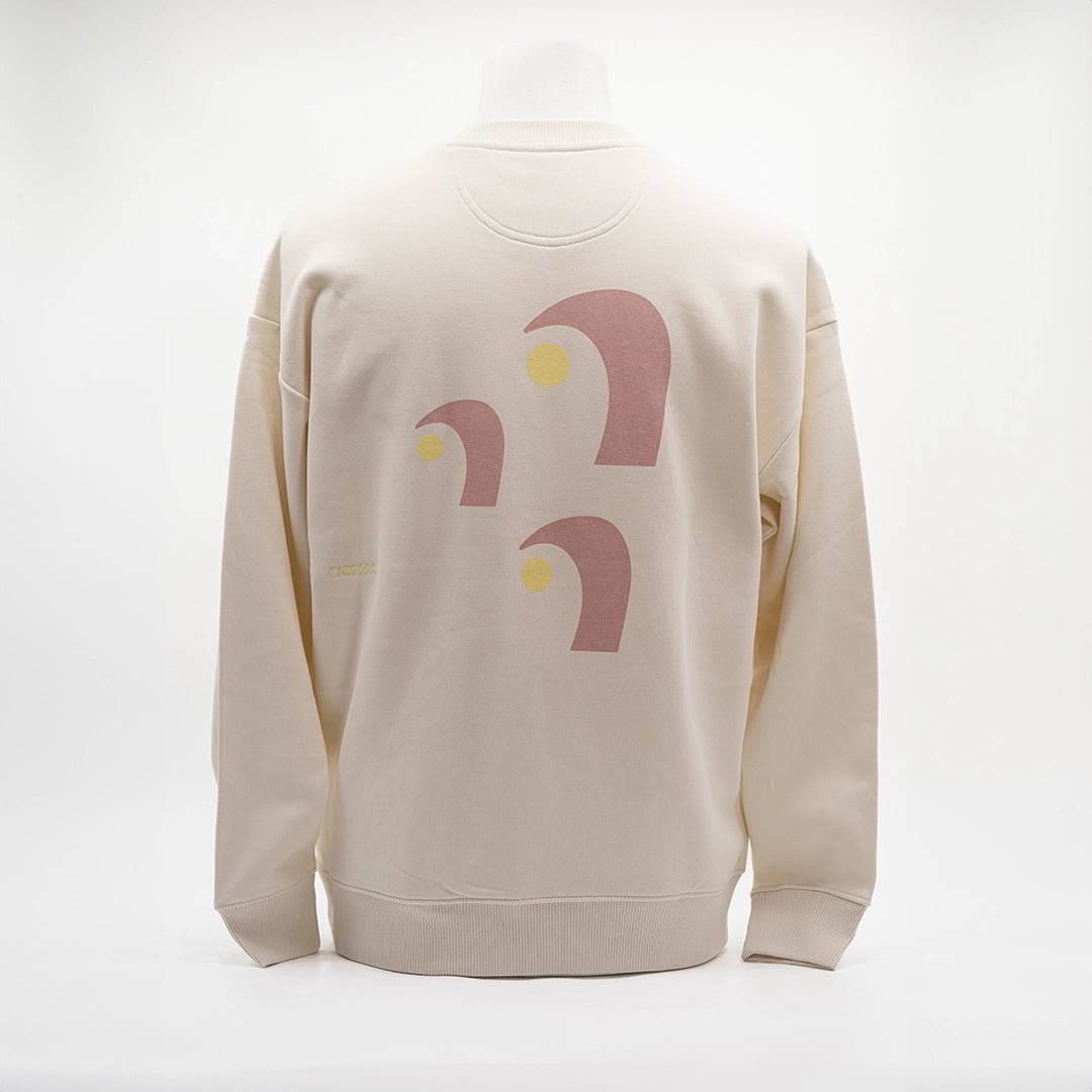 SWEAT OVERSIZE COL ROND