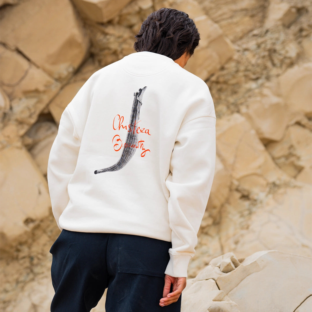 SWEAT OVERSIZE COL ROND CHISTERA